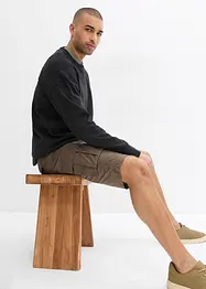 Bermudas i cargomodell av ren bomull, Relaxed Fit, bonprix