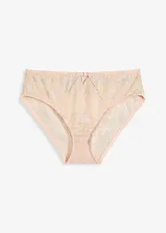 Maxitrosa med tvåfärgad Lurexspets, bonprix