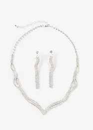 Halsband och örhängen (smyckesset), bonprix