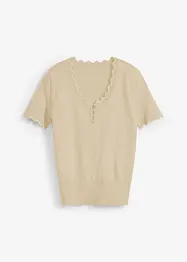 Tröja med sidenandel, bonprix