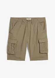 Cargoshorts av ren bomull, Relaxed Fit, bonprix