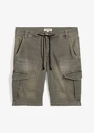 Mjuka jeansbermudas, Regular Fit, bonprix