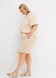 Dra på-shorts av muslin, bonprix