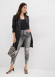 Mom jeans med destroyed-effekter, bonprix