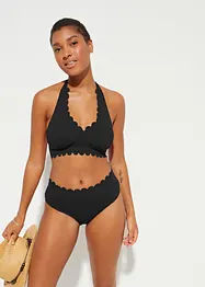 Halterneckbikini (2 delar) med återvunnen polyamid, bonprix