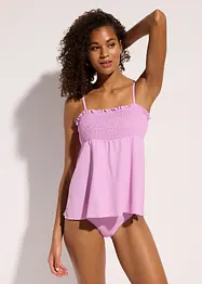 Smockad bandåtankini (2 delar), bonprix