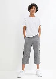 3/4-byxa av bomull för barn, Loose Fit, bonprix
