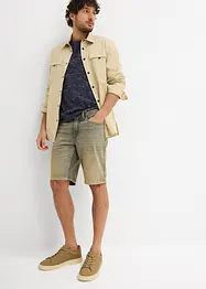 Dirty Washed jeansshorts, Regular Fit, bonprix