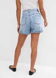 Jeansshorts High Waist, Low Stretch, bonprix