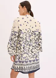 Kort klänning i linnestil, bonprix