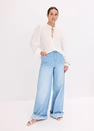 Blus med metalliserade ränder, bonprix