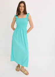 Jerseyklänning med smock, bonprix
