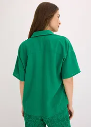 Skjortblus i oversizemodell, bonprix