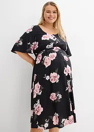 Mamma-/amningsklänning i vävt viskosmaterial, bonprix