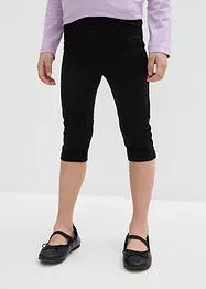 Caprileggings i elastisk bomullsmix för barn (2-pack), bonprix