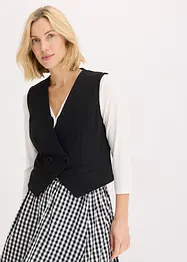 Kostymväst i jersey, bonprix