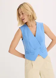 Kostymväst i jersey, bonprix