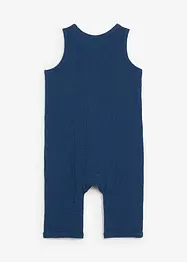 Muslinoverall i ren bomull för bebisar, bonprix