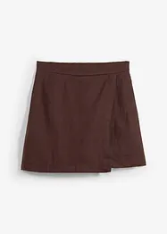 Kort byxkjol av linne, bonprix