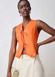 Bluslinne i rent linnematerial, bonprix