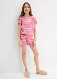 Pyjamas med shorts (4 delar), bonprix