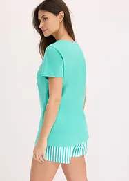 Pyjamas med shorts, bonprix