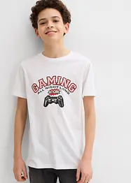 T-shirt för barn (2-pack), av ekologisk bomull, bonprix