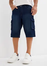 Jeansshorts med cargofickor, Relaxed Fit, bonprix