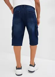 Jeansshorts med cargofickor, Relaxed Fit, bonprix