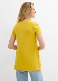Lång topp med viskos, bonprix