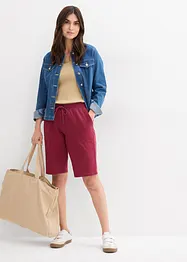 Sweatshorts av ren bomull, bonprix