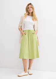 Jerseykjol av bomullsmix, bonprix