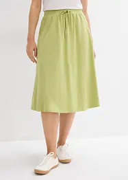Jerseykjol av bomullsmix, bonprix