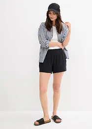 Muslinshorts i bomull, bonprix