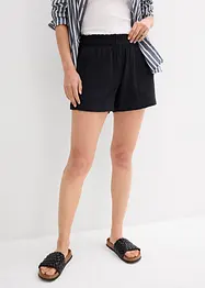 Muslinshorts i bomull, bonprix