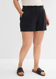 Muslinshorts i bomull, bonprix