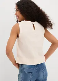 Blustopp av svalkande linnemix, bonprix