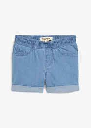 Jeansshorts med medelhög midja, bonprix