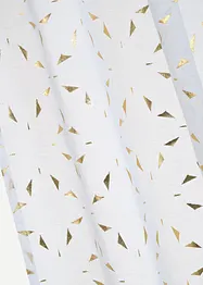 Gardin med återvunnen polyester och glansigt tryck (1 styck), bonprix