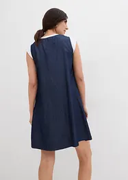 Jeansklänning av ekologisk bomull, bonprix