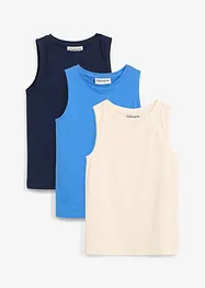 Linne av ren ekologisk bomull (3-pack), bonprix