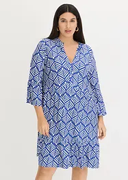 Tunikaklänning i jersey av mjuk viskosmix, bonprix