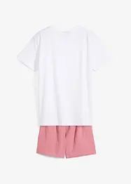 Pyjamas med shorts av muslin (2 delar), bonprix