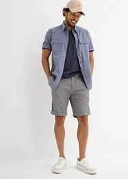 Bermudas i chinosmodell i ren bomull, Regular Fit, bonprix