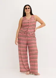 Väst med virkad look, bonprix