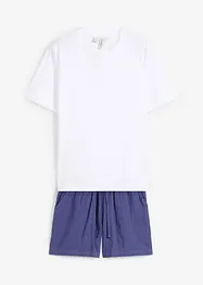 Muslinpyjamas med shorts, bonprix