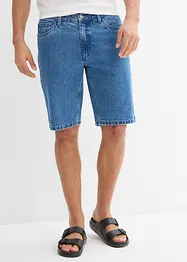 Stretchiga jeansbermudas, Relaxed Fit, bonprix