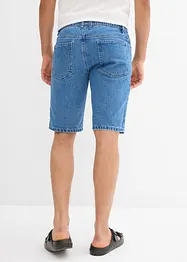 Stretchiga jeansbermudas, Relaxed Fit, bonprix