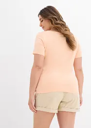 T-shirt av mjuk viskos (2-pack), bonprix