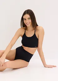 Sömlös stringtrosa med lätt formande effekt (2-pack), bonprix